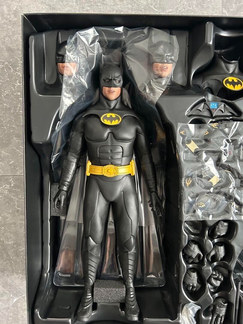 ホットトイズ　mms294 バットマンリターンズ　バットマン&ブルースウェイン Hot Toys MMS294 Batman Returns - Batman & Bruce Wayne Set 12