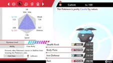 Pokemon Sword and Shield 6iv Shiny Carbink - FAST DELIVERY!