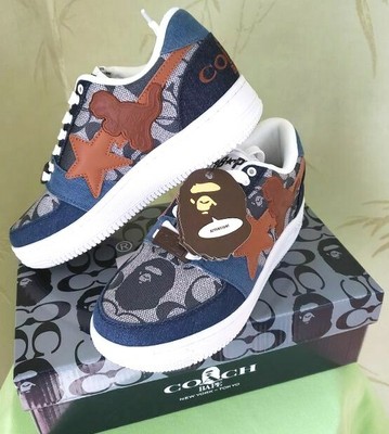 bape x coach sneaker
