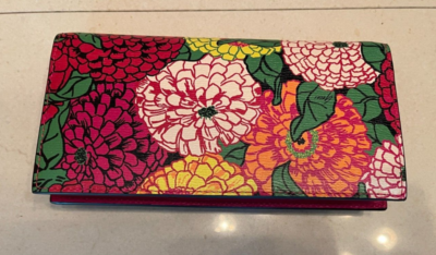 Gucci x Ken Scott Horsebit 1955 Wallet Leather Floral Gold Pink