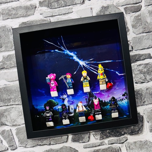 Display frame case for Lego ® Fortnite Battle Bus minifigures 77073 27cm - Picture 17 of 23