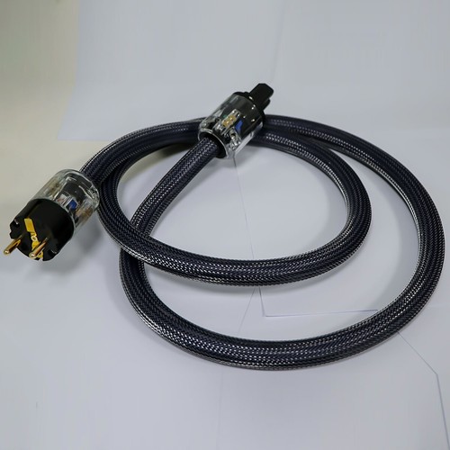 OFC Pure Copper Power Cord US/EU Schuko Plug IEC Adapter HiFi Audio Power Cable - Picture 7 of 18