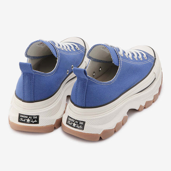 CONVERSE ALL STAR 100 TREKWAVE OX Mineral blue/White shoes sneakers US3-11.5