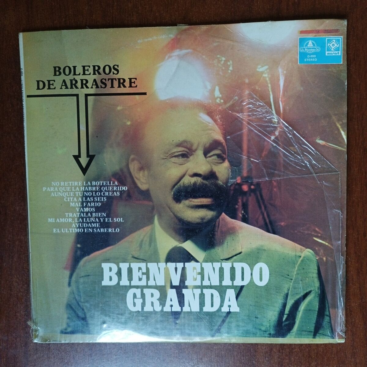 Bienvenido Granda – Boleros de Arrastre [1979] Vinyl LP Latin Bolero Danzon