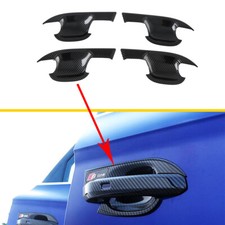 Para Audi A4 B9 A5 2017-2020 Manija de puerta lateral Tazón Tapa Tapa Tapa Accesorios