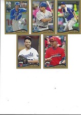 2014 Topps Update Gold #/2014 Pedro Ciriaco Kansas City Royals US 45 READ!!!