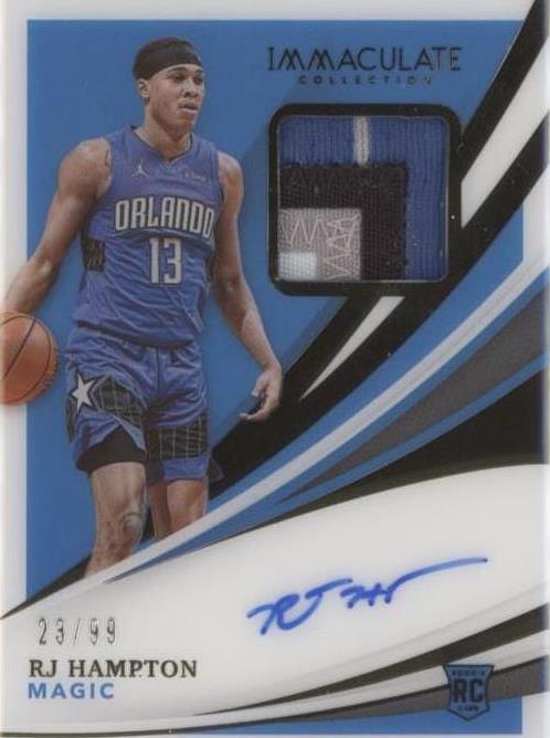 2020-21 Panini Immaculate Collection - R.J. Hampton #116 - 1 of 2