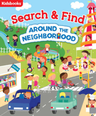 Around the Neighborhood: My First Search & Find - Board book - GOOD