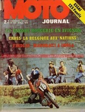 MOTO JOURNAL  132 FANTIC 125 Chopper SUZUKI 250 MONTESA Etienne Delamarre 1973