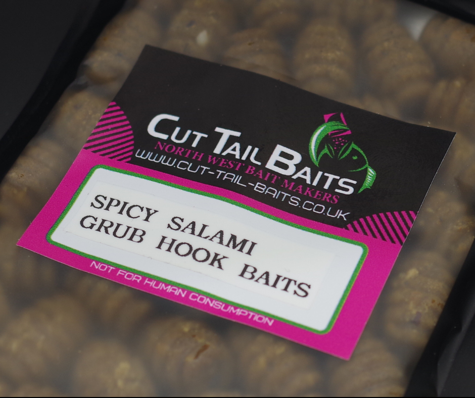 40 Pieces 18x13mm SPICY SALAMI Grub boilie Hookbaits, carp fishing. eBay