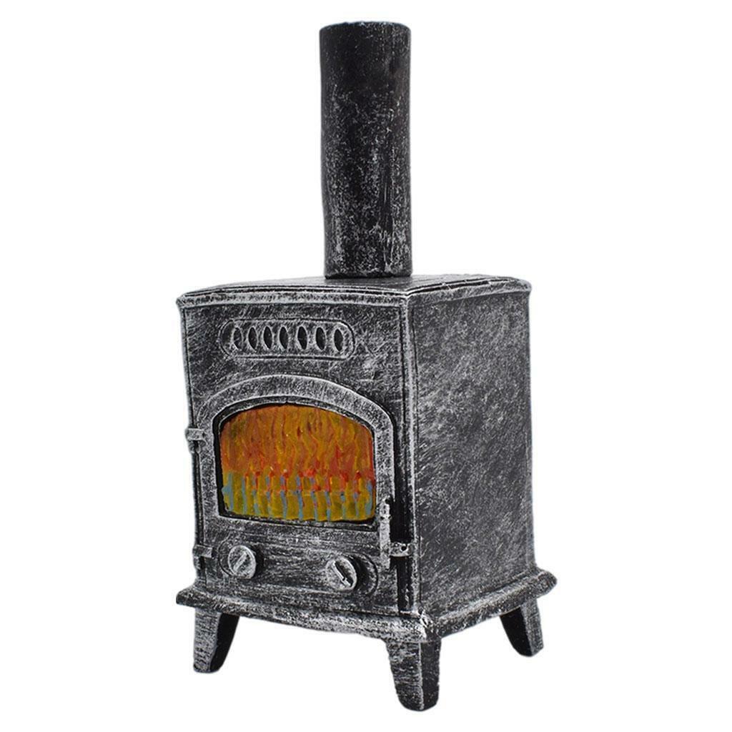 Max 40% OFF Miniature Fireplace Model Toys Max 89% OFF Accessory Resin Dollhouse Vintage