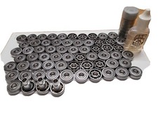 72 New BSB Bearings: 63 ABEC 3 and 9 ABEC 5  16oz Lubricate Bottle