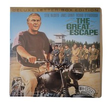 The Great Escape Deluxe Letter-Box Edition 12" Laserdisc Steve McQueen NEW