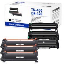 3x TN450  1x DR420 Toner Drum Combo for Brother HL-2270DW 2240 2280DW 7360N