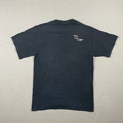 Vintage Y2K ATTICUS Brand Logo T-Shirt Mens Medium Cross Vintage Y2K ATTICUS Brand Logo T-Shirt Mens Medium Cross