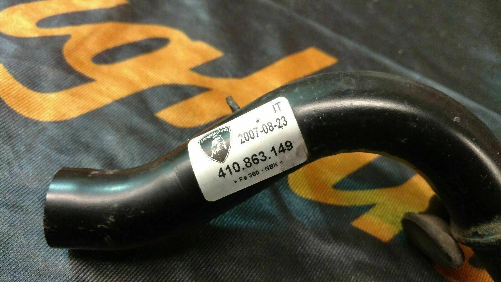 LAMBORGHINI MURCIELAGO LP640 LP 670 LEFT SIDE AIR DUCT PIPE OEM 410863149 