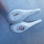 Nice pair of famile rose spoons — photo 9