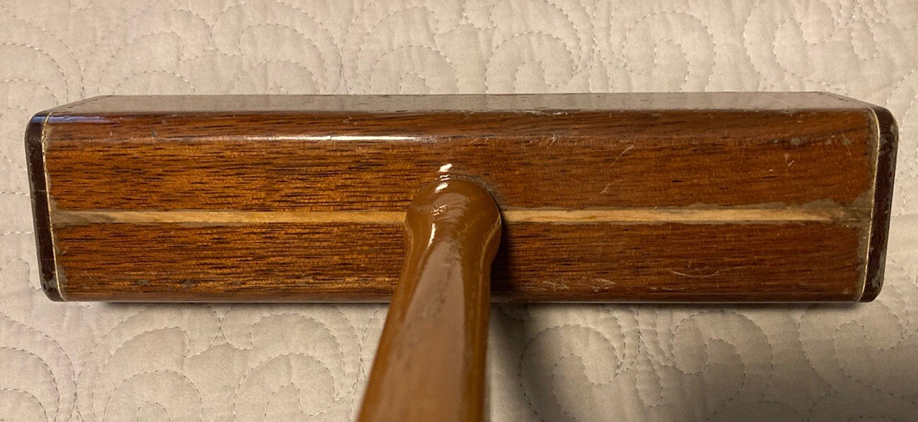 Wood Croquet Mallets New Zealand Orig. Square Mallet 10" Head 36