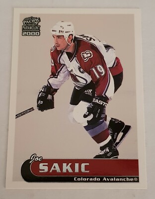 NHL, Joe Sakic, #68, Colorado Avalanche, Pacific, 1999, Paramount 