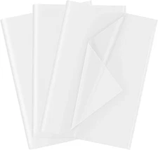 White Tissue Paper for Gift Bags 105 Sheets Wrapping Craft Papers 12 x 20 Inches