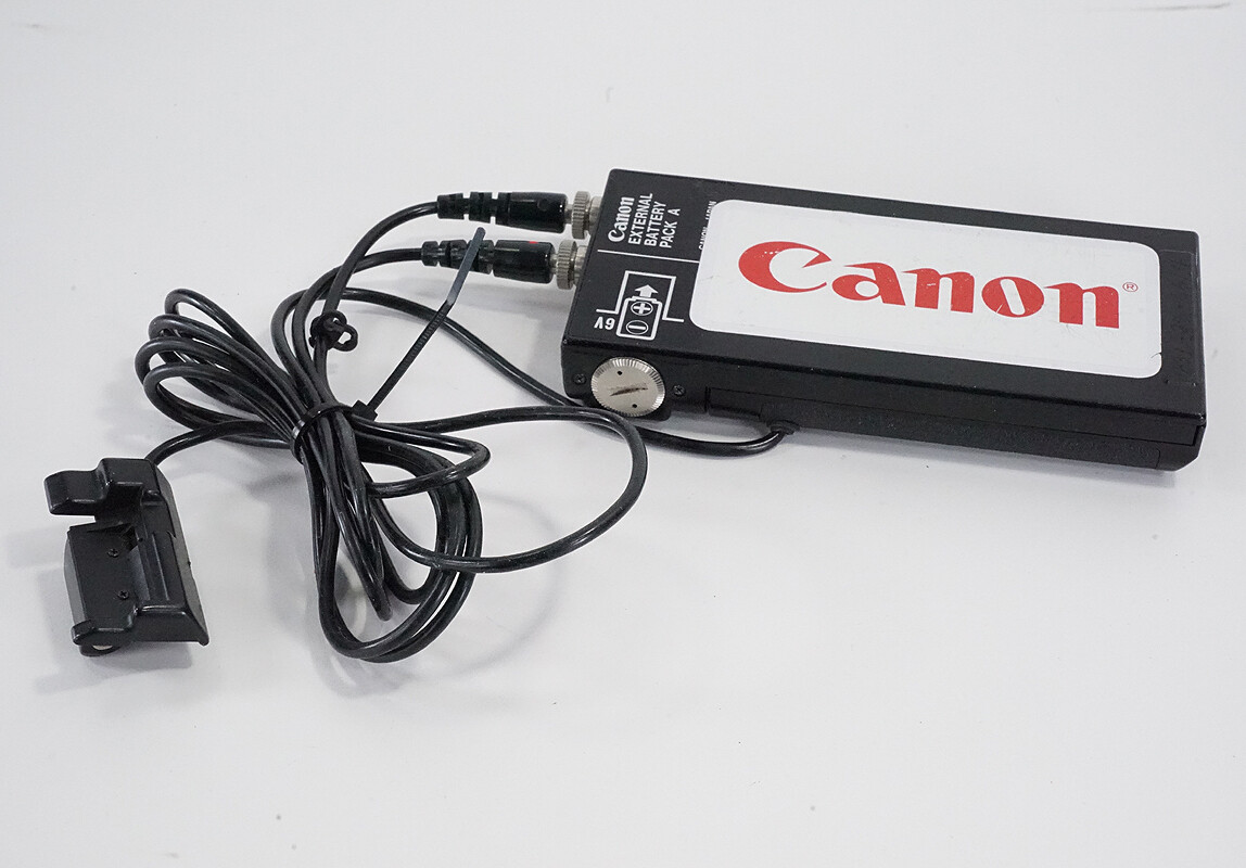 フィルムカメラ CANON EXTERNAL BATTERY PACK A CANON EXTERNAL BATTERY PACK A, FOR A SERIES CANON SLR/221083