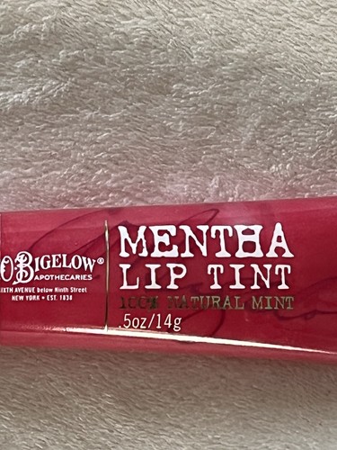 C.O. Bigelow Mentha Lip Tint Magenta Mint No 1641 Bath & Body Works 0.5 oz New - Picture 3 of 11