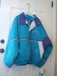 charlotte hornets starter jacket pullover