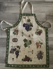Kay Dee Grapes Wine Apron Adjustable