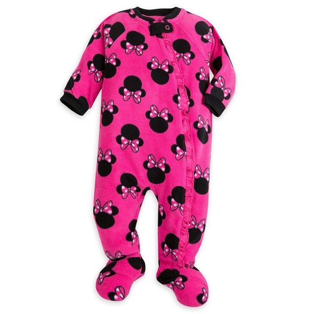 Disney Minnie Mouse Stretchie Sleeper for Baby Size 0-3 Months