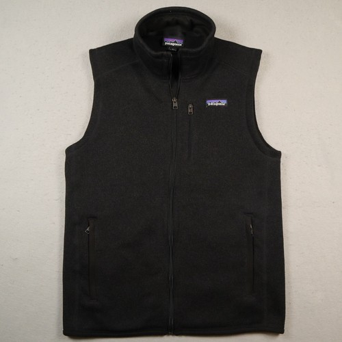 Patagonia Better Sweater Vest Men's Small Black Full Zip Fleece Gorpcore - Picture 2 of 12