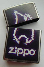 ZIPPO Logo Design nur die Hülle ohne den Benzineinsatz und Zippo Verpackung!