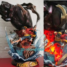 JC 1/6 One Piece Monkey D Luffy Gear Third Model Statue Painted NAGA Studio Led