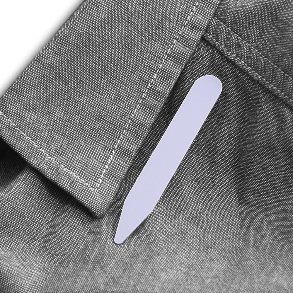 200PCS Plastic Collar Stay Collar Stiffener Nylon Collar Stay eBay