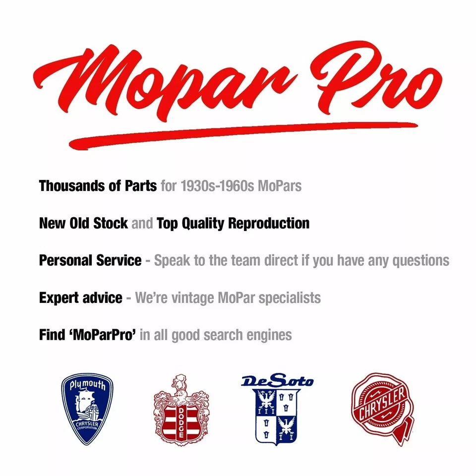 1951 PLYMOUTH P20 SPECIAL DELUXE NEW BRAKE SHOE SET FRONT OR REAR ALL MODELS - Image 3 of 4