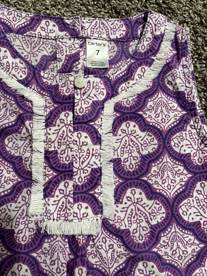Top sin mangas Carter’s Girls talla 7 Foto 2 de 3