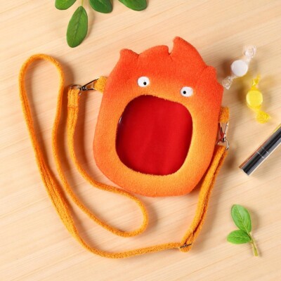 Studio Ghibli Howl's Moving Castle Plush Pochette Calcifer