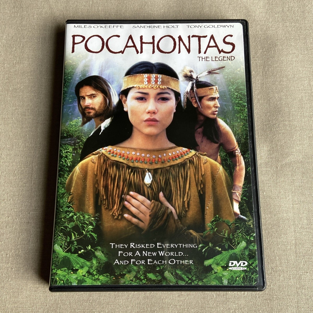 Pocahontas: The Legend (DVD 1995) Miles O'Keefe Tony Goldwyn
