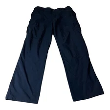 511 Tactical Pants 40x32 Navy Blue Ripstop Double Knee Cargo READ