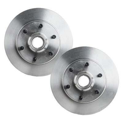 Front Disc Brake Rotors For 1995-1998 Chevrolet C2500 11in. Rear Drum 7200lb GVW