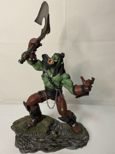 2003 Warcraft Grom Hellscream Statue - #11 of 1500 - Brand New In Packaging
