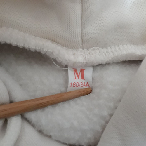 Japanese Anime Haikyuu Beige Hoodie Medium Graphic Pullover Sweatshirt Rare - Bild 4 von 9