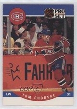1990-91 Pro Set Tom Chorske #616 2u3