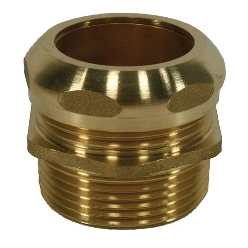 Jones Stephens T76150 1-1/2 in MIP x 1-1/2 in OD Brass Waste Connector - Picture 1 of 8