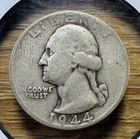 1944-P Washington Quarter - Actual Coin Shown - Free Shipping & Tracking INV#219