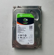 Seagate FireCuda 2TB 3.5" SSHD Hybrid Internal HD ST2000DX002 100% Health