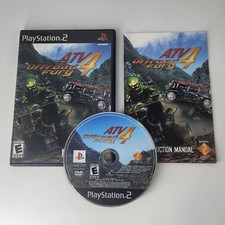 ATV Offroad Fury 4 PS2 PlayStation 2 Complete - CIB w/ Manual CLEANED & TESTED!