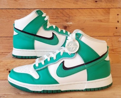 Nike Dunk Retro Mid Leather Sneaker UK8,5/US9,5/EU43 DO9775-001 Stadium Green