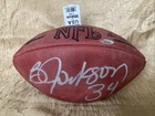 Bo Jackson Signed NFL Football Authentication Hologram 6035357 Made in the USA