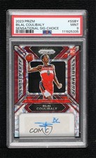 2023-24 Prizm Sensational Signatures Choice /88 Bilal Coulibaly PSA 9 Auto 14t3