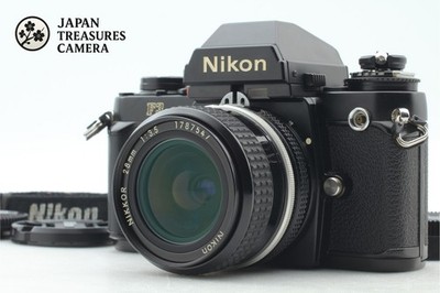 *Near MINT* Nikon F3 Eye Level SLR 35mm Film Camera Ai 28mm F3.5 Lens From JAPAN